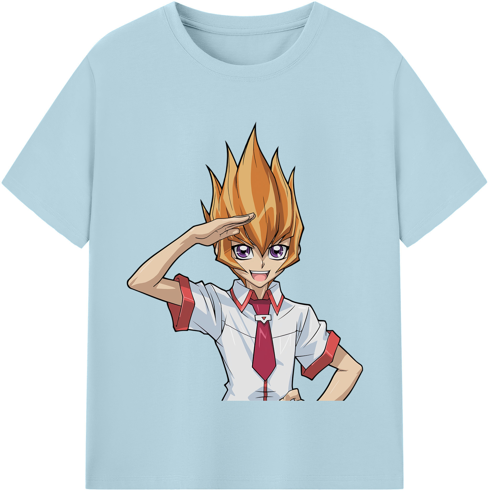 （画像用） 遊☆戯☆王 Yu-Gi-Oh! 綿100％半袖Tシャツ（フロントプリント）
